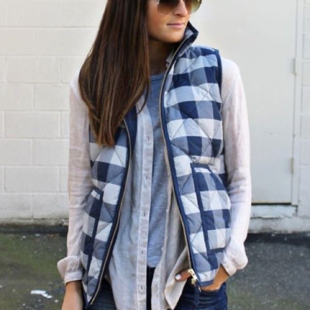 ✨Host Pick✨ J. Crew Buffalo Plaid Vest